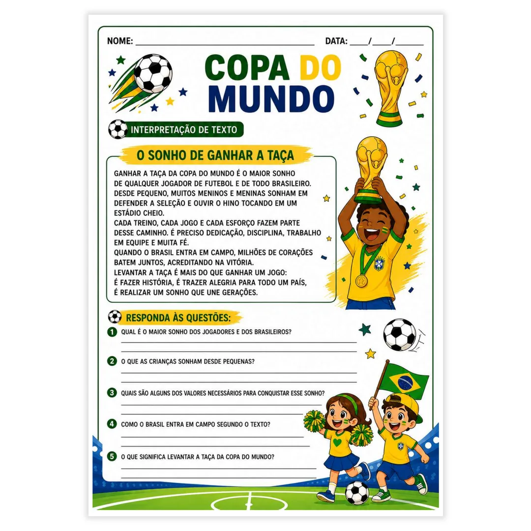 Copa do Mundo 2026 3° Ano - imagem 2