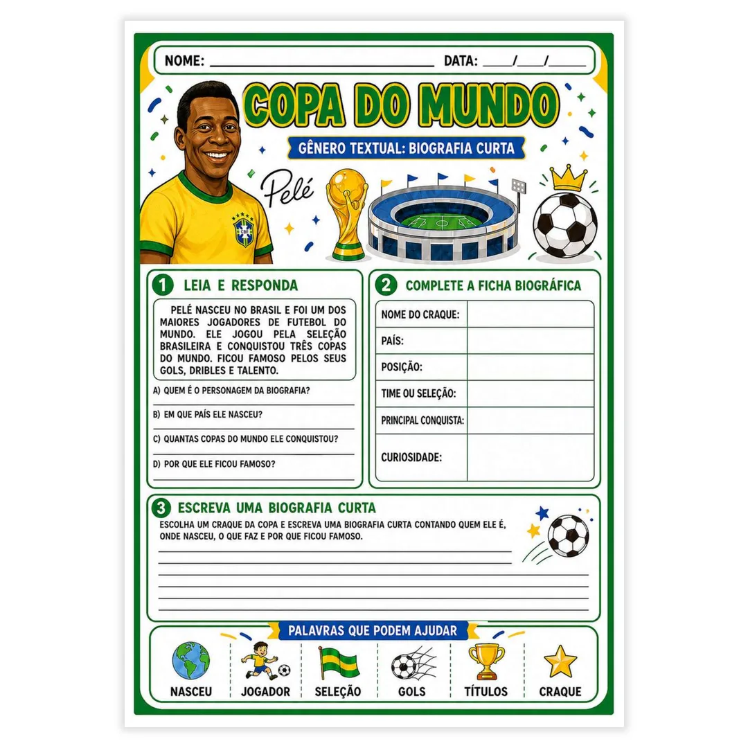Copa do Mundo 2026 4° Ano - imagem 3