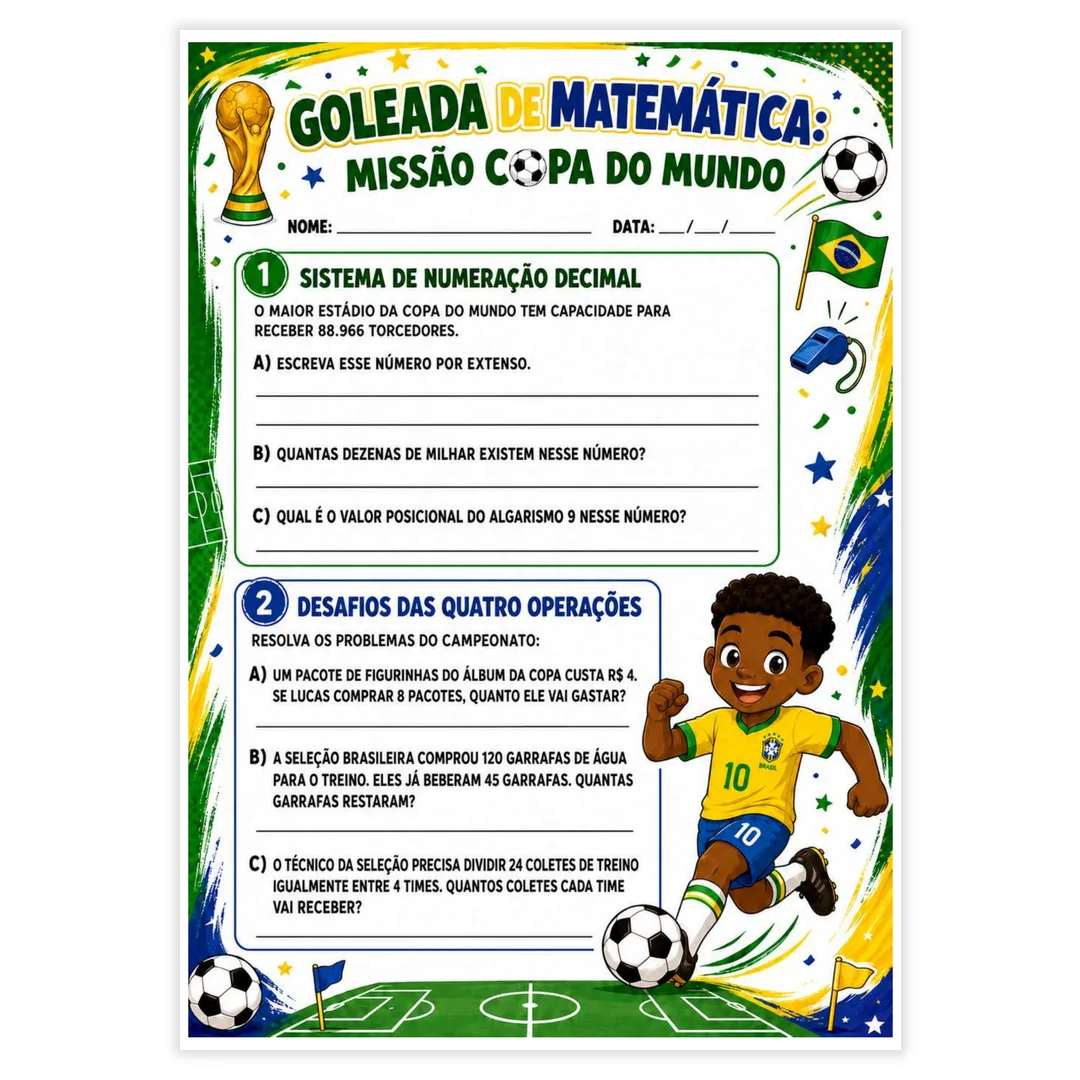 Copa do Mundo 2026 4° Ano - imagem 5
