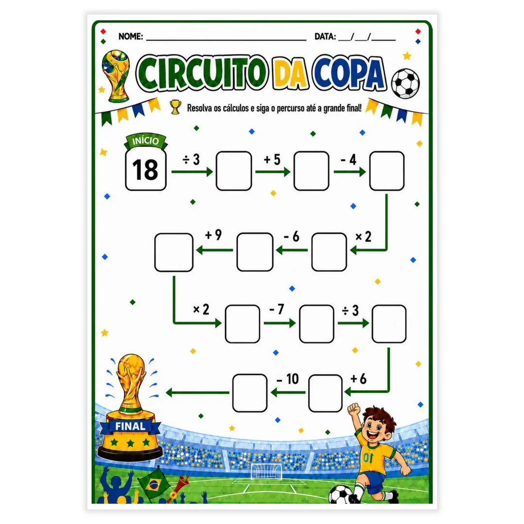 Copa do Mundo 2026 4° Ano - imagem 8