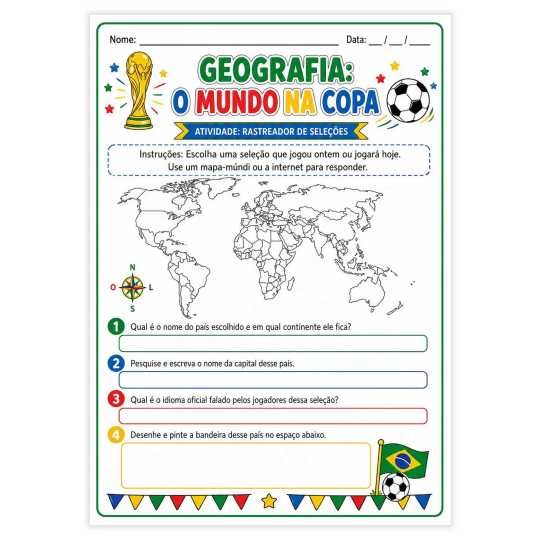 Copa do Mundo 2026 5° Ano - imagem 1