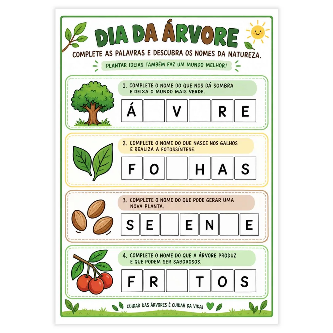 Dia da Árvore 1° Ano - imagem 10